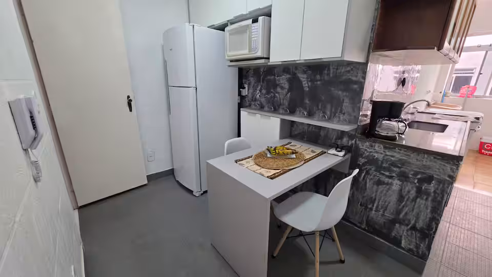 Foto da cozinha completa